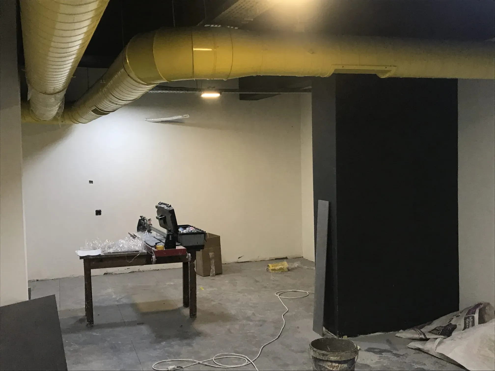 endüstriyel loft ofis havalandırma