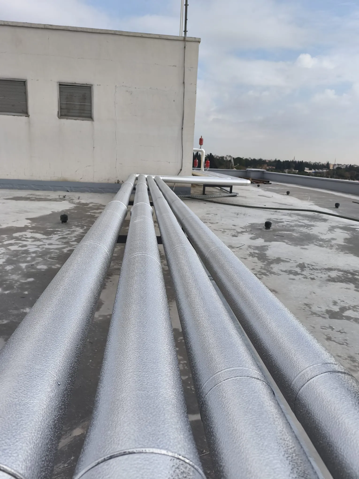 teknik boru izolasyonu uygulaması